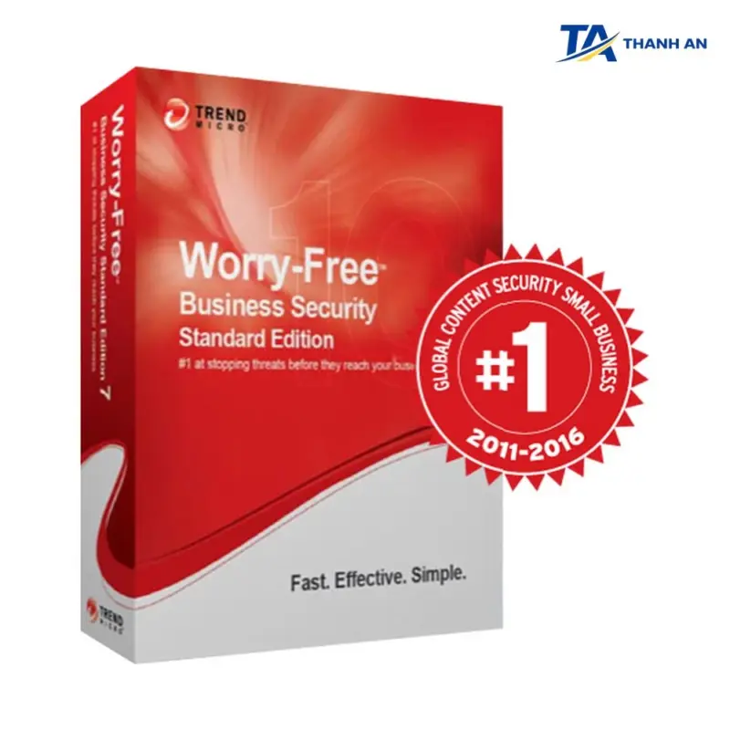 Phần mềm diệt virus Trend Micro Worry-Free Business Security Standard (Gói 5 Thiết bị / 1 Năm) - Ảnh 1