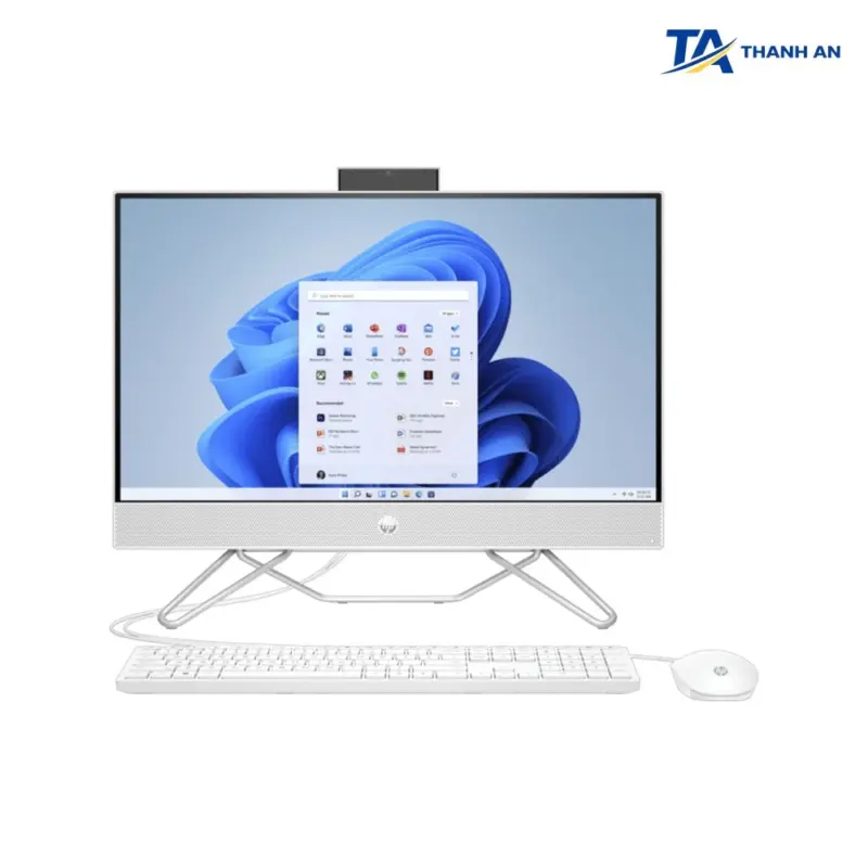 Máy tính All-in-One HP 24-cr0002d Chính Hãng (Intel Core i5-1335U / 8GB RAM / 512GB SSD / 23.8 inch FHD / Win 11 Home / Kèm Phím Chuột) - Ảnh 2
