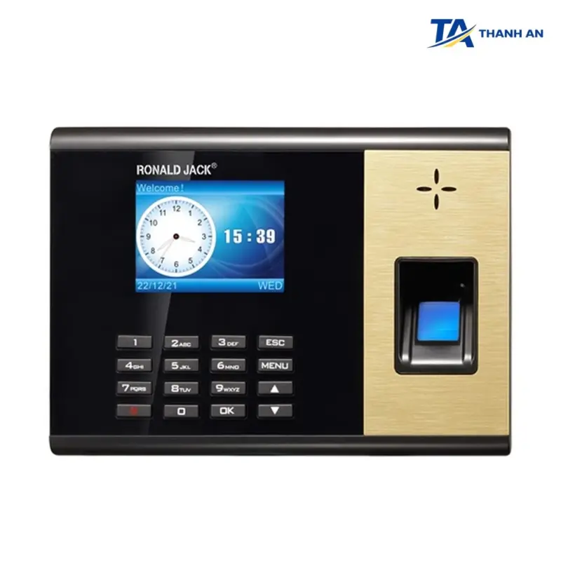 Máy chấm công vân tay và thẻ cảm ứng Ronald Jack RJ2500 (Dung lượng 3000 vân tay) - Ảnh 2