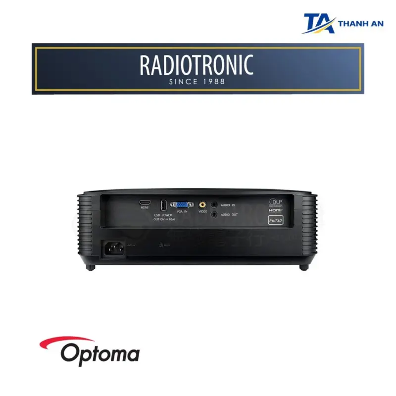 Máy chiếu hội trường Optoma SA520 (Độ sáng 4000 Ansi Lumens, Tương phản 25000:1) - Ảnh 3