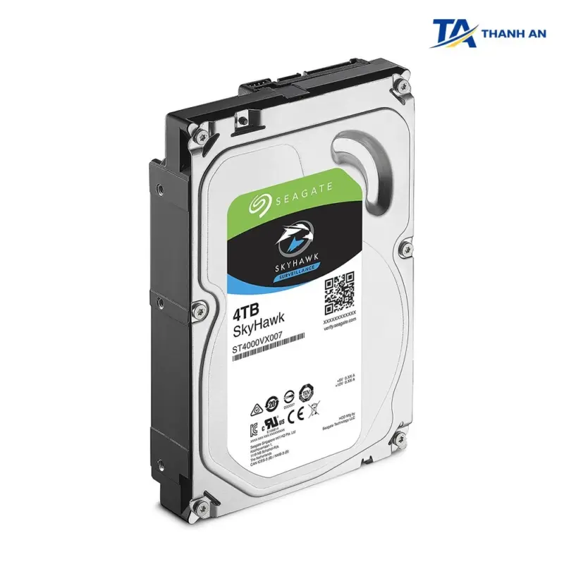 Ổ cứng chuyên dụng camera Seagate SkyHawk 4TB chính hãng độ bền cao - Ảnh 1