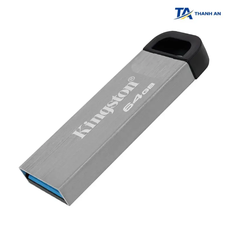 USB Kingston DataTraveler Kyson 64GB Vỏ Kim Loại Nguyên Khối USB 3.2 Gen 1 (Đọc 200MB/s) - Ảnh 2