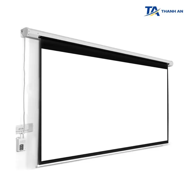 Màn chiếu điện điều khiển từ xa Dalite 120 inch (Kích thước 2.13m x 2.13m có Remote) - Ảnh 2