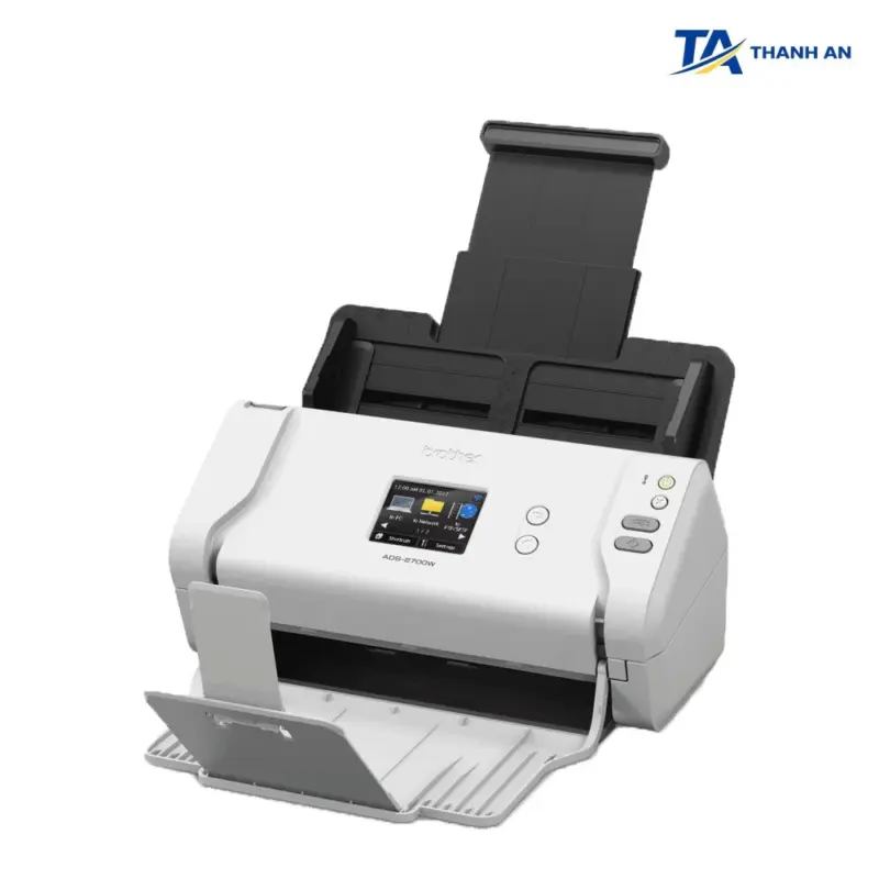 Máy Scan Mạng Không Dây Brother ADS-2700W (Màn Hình Cảm Ứng, Wi-Fi) - Ảnh 1