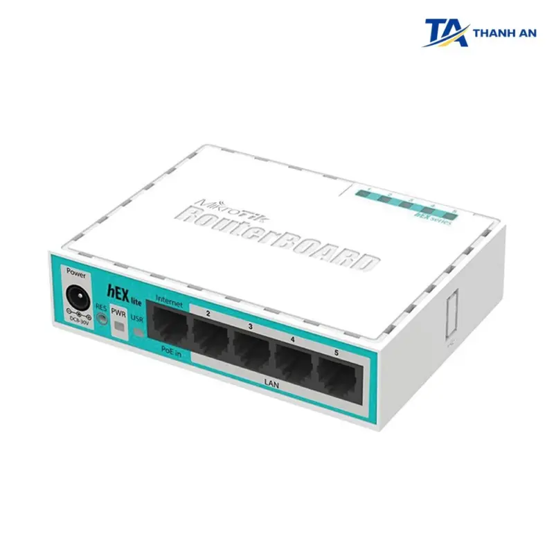 Router cân bằng tải MikroTik hEX RB750Gr3 Chính Hãng (5 Cổng Gigabit, RouterOS L4, 120 User) - Ảnh 2