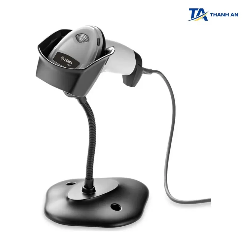 Máy quét mã vạch 2D Zebra DS2208 có chân đế (Quét căn cước công dân, QR Code, Vạch) - Ảnh 2