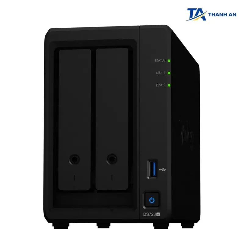 Thiết bị lưu trữ mạng NAS Synology DiskStation DS224+ Chính Hãng (2 Bay, Intel Celeron J4125) - Ảnh 1