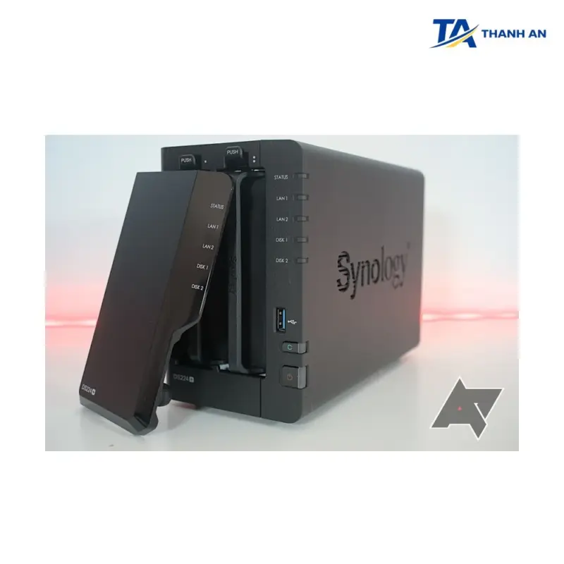 Thiết bị lưu trữ mạng NAS Synology DiskStation DS224+ Chính Hãng (2 Bay, Intel Celeron J4125) - Ảnh 2