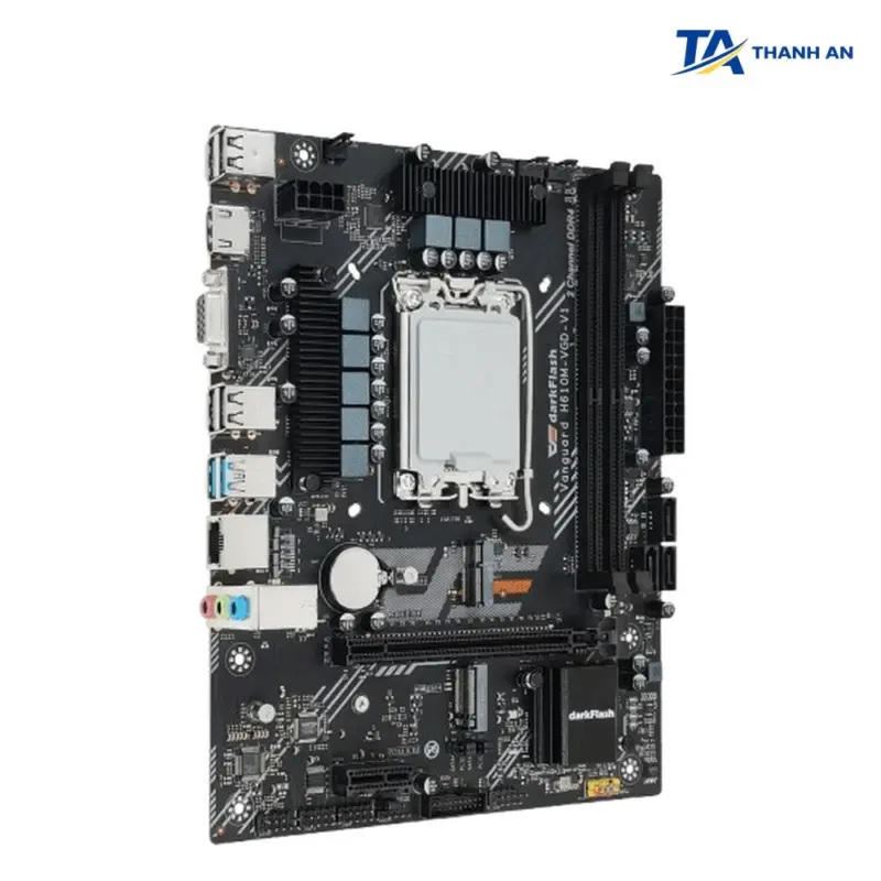 Bo mạch chủ Mainboard Darkflash H610M-VGD-V1 Chính Hãng (Socket LGA 1700 / M-ATX / Khe M.2 NVMe) - Ảnh 2