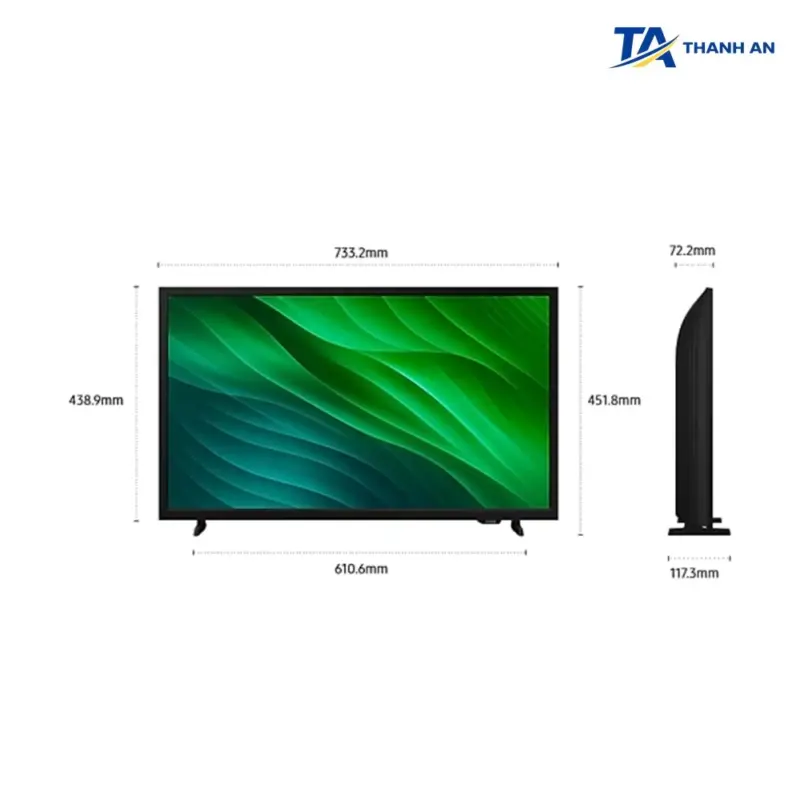 Màn hình hiển thị Samsung LS32H5000FKXXV Chính Hãng (32 inch / Tizen OS / Wi-Fi / Bluetooth) - Ảnh 1