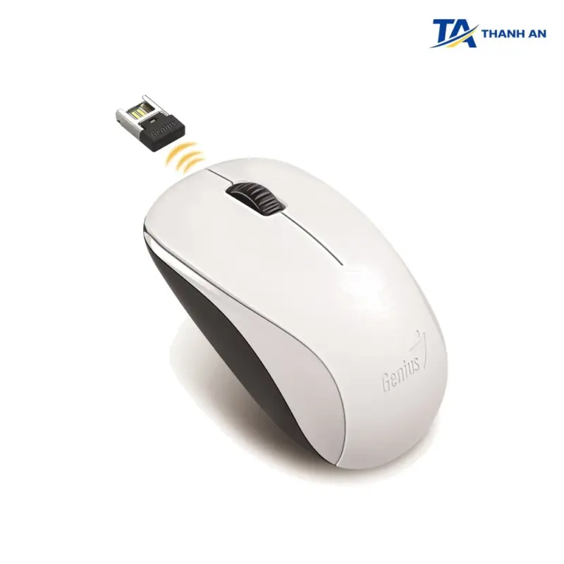 Chuột máy tính không dây Genius NX 7000 Chính Hãng (Wireless 2.4GHz / BlueEye 1200 DPI / Nhỏ gọn) - Ảnh 2